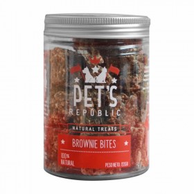 PET´S REPUBLIC BROWNIE BITES 133 GR