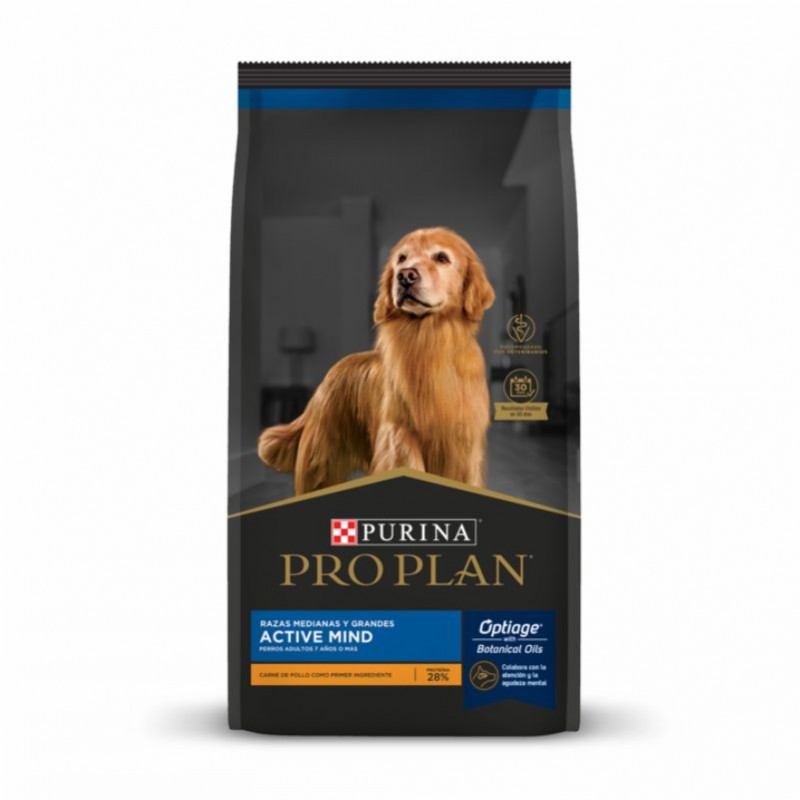 REMATE PRO PLAN ACTIVE MIND RAZA MEDIANA POLLO 3 KG