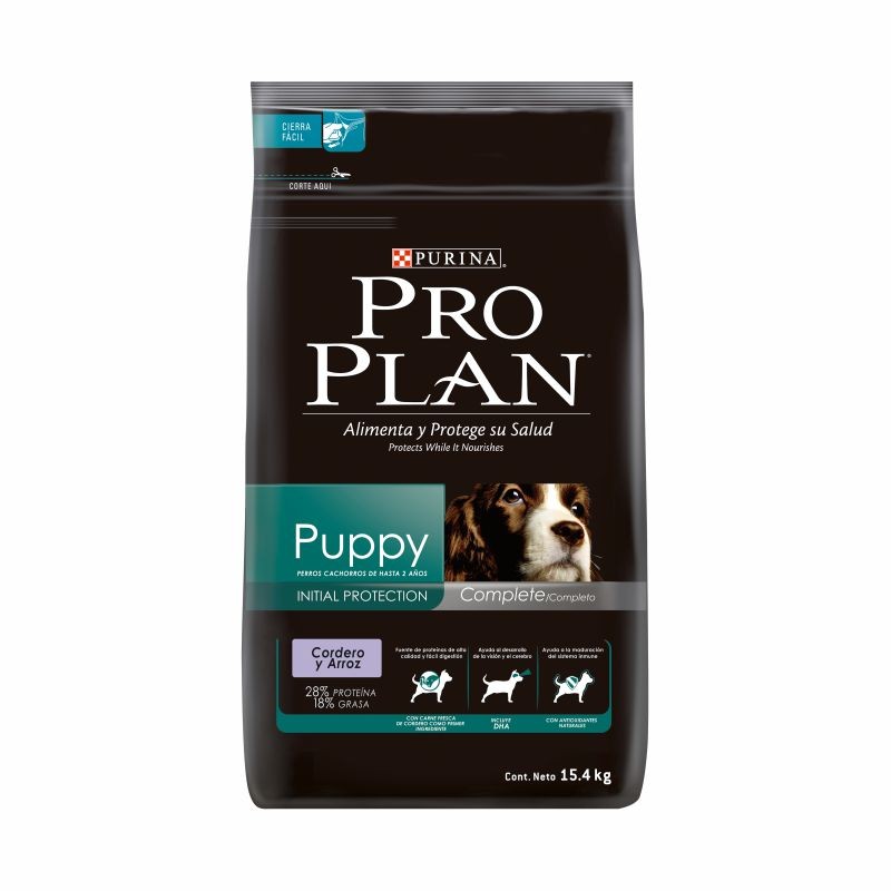 PRO PLAN PUPPY CORDERO 15.4 KG