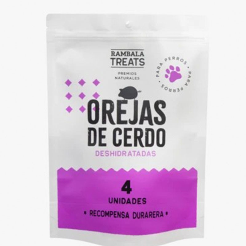RAMBALA TREATS OREJAS DE CERDO X 04 UN.