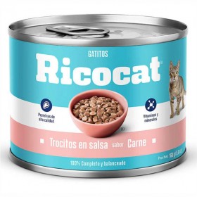 RICOCAT CARNE GATITOS TROC. LTA 160G