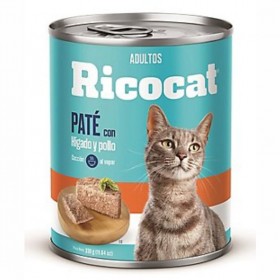 RICOCAT LATA PATÉ HÍGADO Y POLLO 330 G