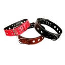 ROMANOS COLLAR CUERO HUECOS T-L