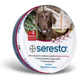 SERESTO COLLAR PERROS GRANDES MAYOR 8 KG