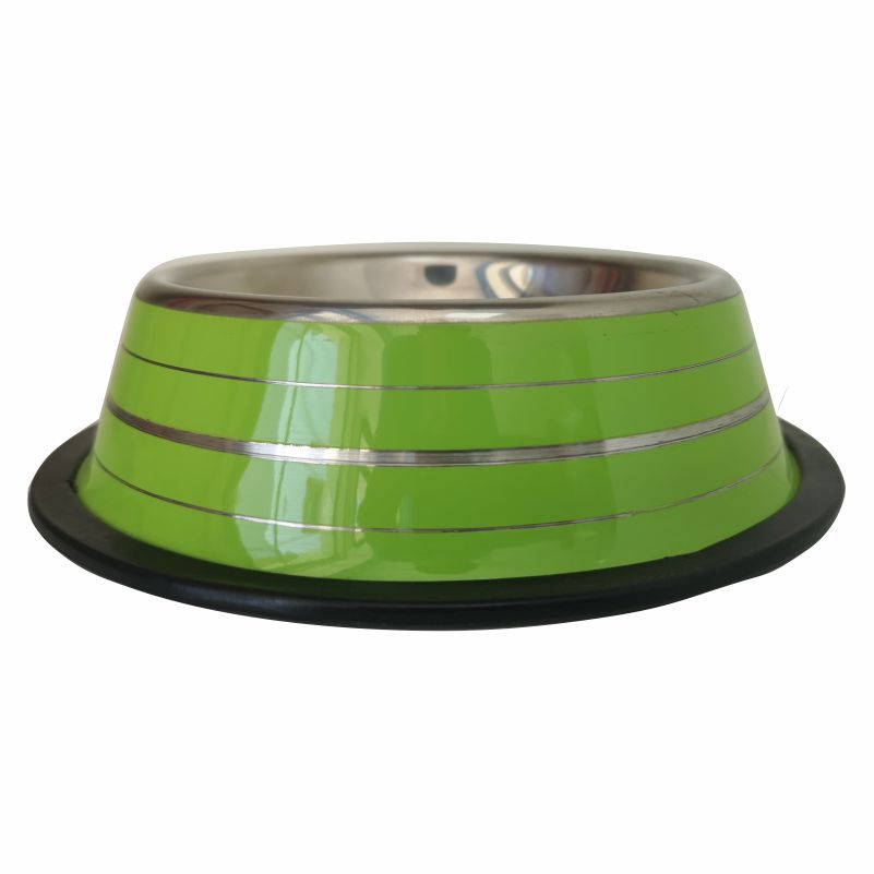 YBS-BL-T18 PLATO ACERO CON FRANJAS