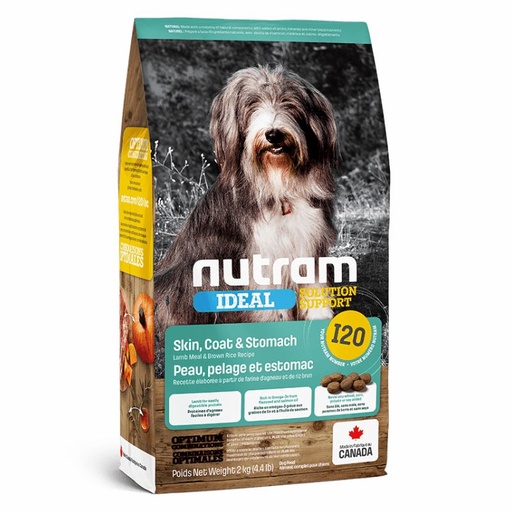 NUTRAM I20 IDEAL SENSITIVE SKIN COAT & STOMACH DOG 11.4 kg