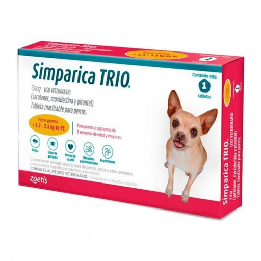 [1013936] SIMPARICA TRIO 1.3 - 2.5 KG X 1 UNI