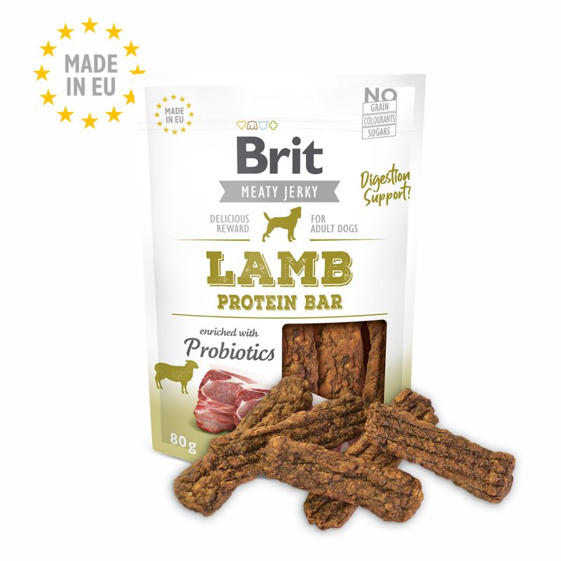 BRIT JERKY SNACK LAMB 80 G