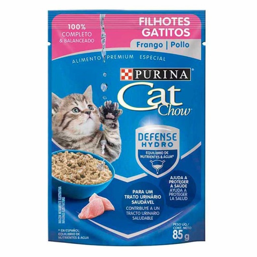 CAT CHOW POUCH GATITOS 85 G