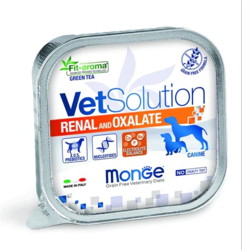 MONGE PERRO RENAL & OXALATE 150 G