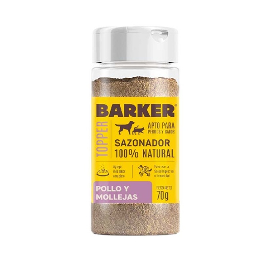 BARKER SAZONADOR POLLO Y MOLLEJAS 70 G