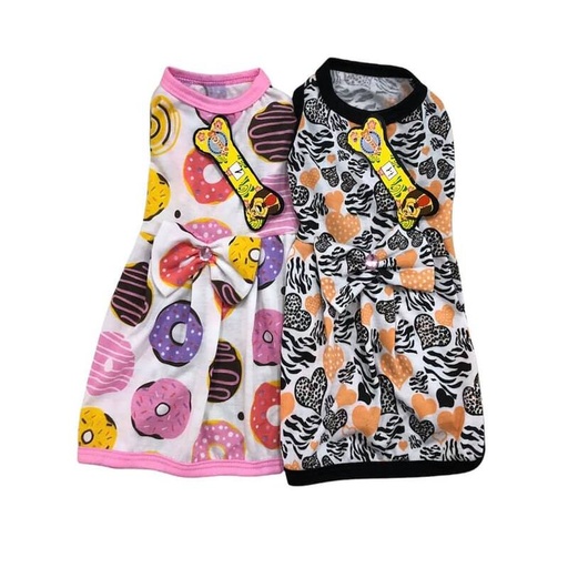 [000000657600] ACCECAN VESTIDO ALGODON T-1
