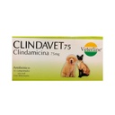 CLINDAVET 75  X 1 PASTILLA