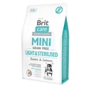 BRIT CARE MINI LIGHT & ESTERILIZADO 2 KG