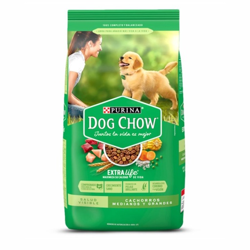 DOG CHOW CACHORRO MED/GRA 17 KG
