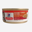 HILLS LATA PATÉ FELINE ADULTO PAVO 156 G