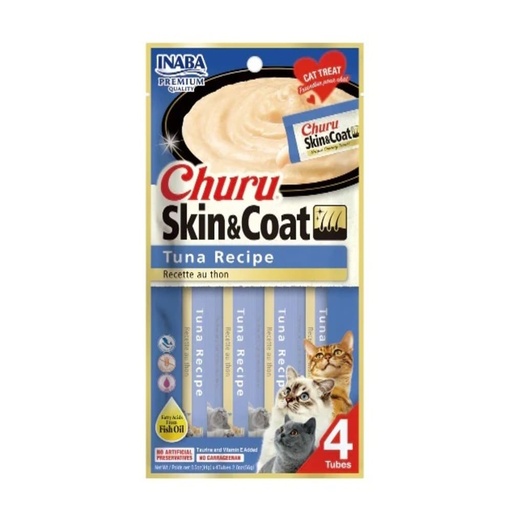 CHURU SKIN&COAT TUNA RECIPE 60 G