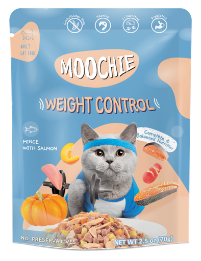 MOOCHIE CAT POUCH - WEIGTH CONTROL 70 G