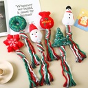 PELUCHE PEQUEÑO CON SOGA NAVIDEÑO