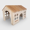CASA DE MADERA PARA CONEJO