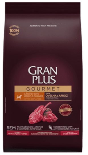 GRAN PLUS CACHORRO MEDIANO CORDERO 3 KG