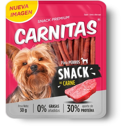 SNACKS CARNITAS TRADICIONAL 30 G