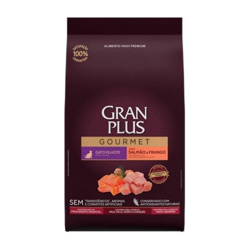 GRAN PLUS GATITO POLLO Y SALMÓN 1 KG  