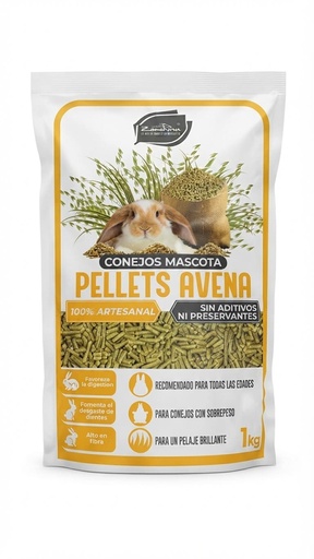 CONEJINA ARTESANAL AVENA 1 KG