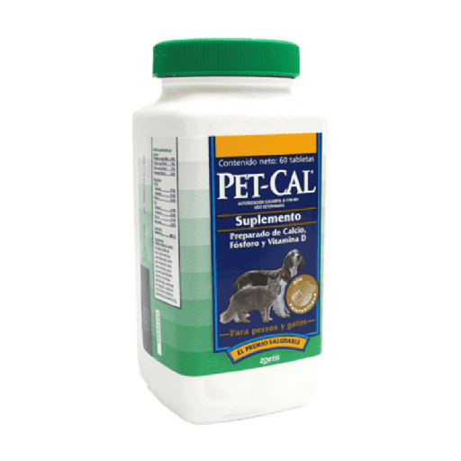 PET CAL X 60 PASTILLAS 