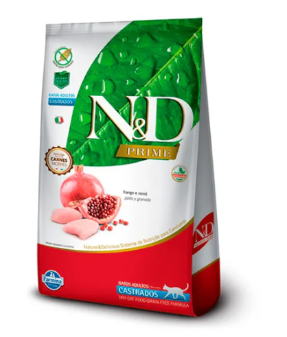 N&D CASTRADO POLLO 7.5 KG