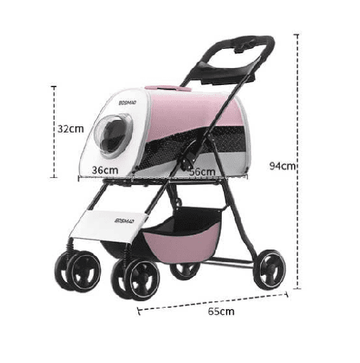 COCHE PARA MASCOTAS 94*65CM - CLHA-154