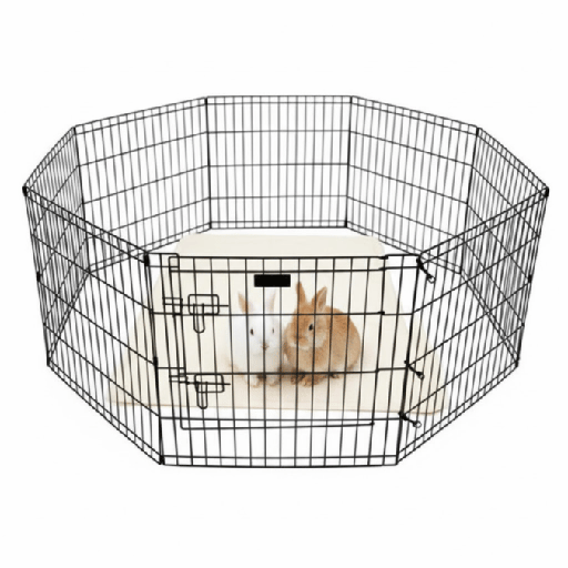 CORRAL GRANDE PARA CONEJOS (0.76MX4.8M)