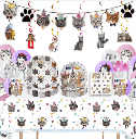 PACK CUMPLEAÑERO GATO MACHO