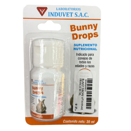 BUNNY DROPS VITAMINAS FRASCO 30 ML