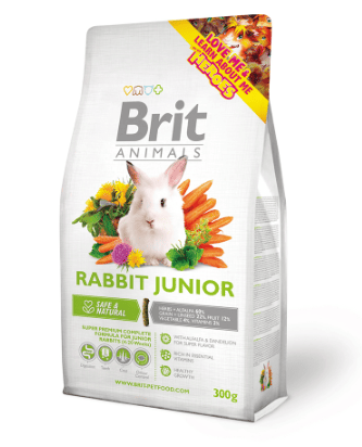 BRIT ANIMALS CONEJO JUNIOR 300 G