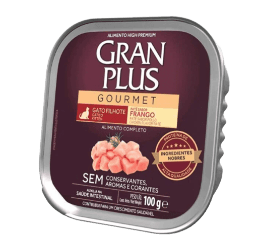 GRAN PLUS LATA GATITO POLLO 100 G