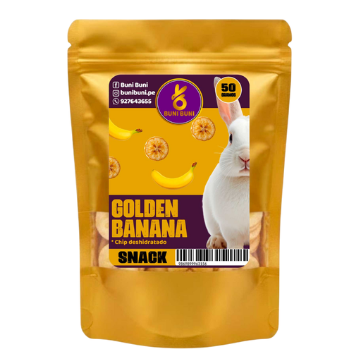 BUNI BUNI SNACKS GOLDEN BANANA 50 G