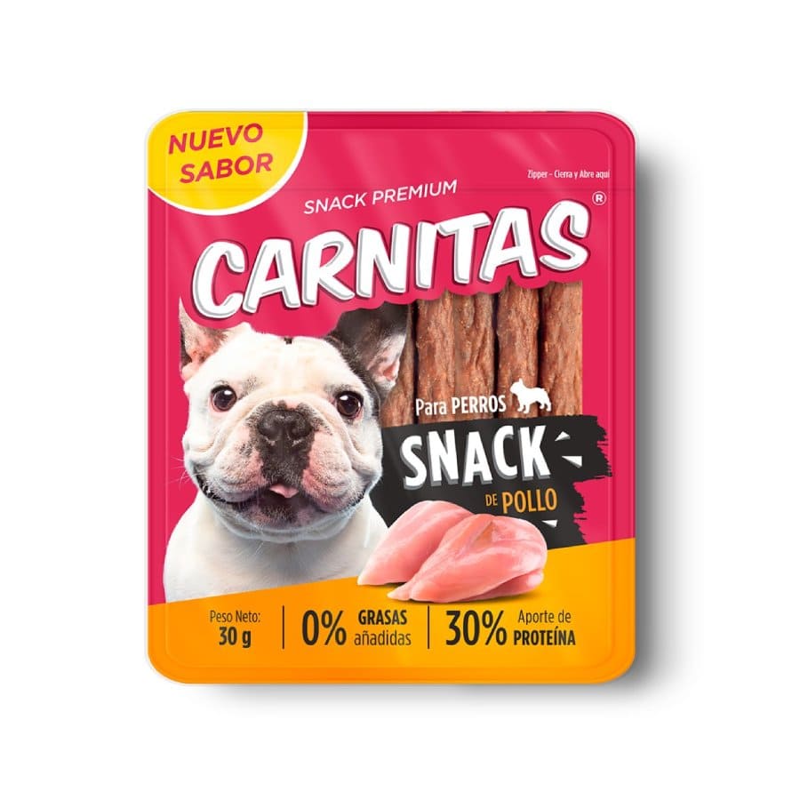SNACKS CARNITAS POLLO 30 G