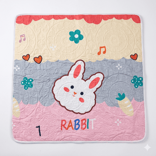 ALFOMBRA PARA CONEJO TALLA M CUADRADA HEMBRA (100*90 CM) - CONEJA